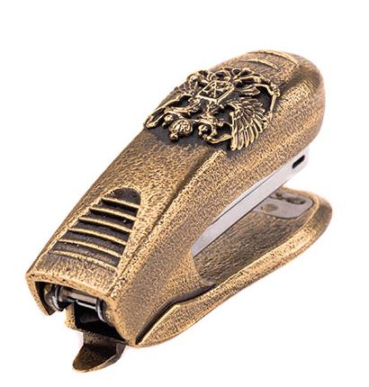 Большой бронзовый степлер купить с доставкой Большой бронзовый степлер