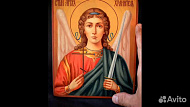 Икона деревянная "Ангел Хранитель" ручная работа