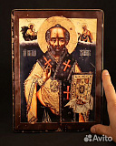 Св. Николай Чудотворец. Икона ручной работы