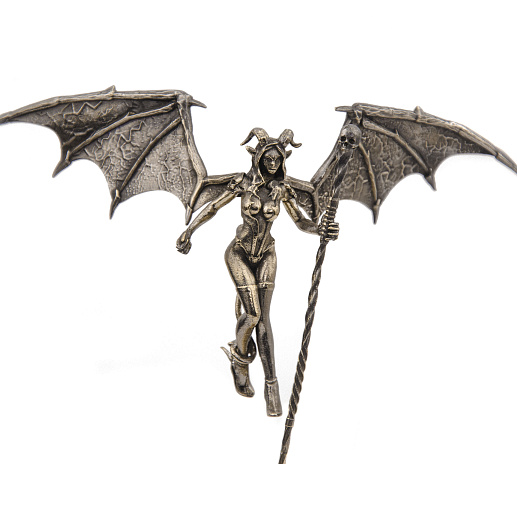 Бронзовая статуэтка "Суккуб" на камне купить с доставкой Бронзовая статуэтка "Суккуб" на камне