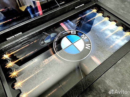 Подарочные нарды «BMW M5 Ангельские глазки» купить с доставкой Подарочные нарды «BMW M5 Ангельские глазки»