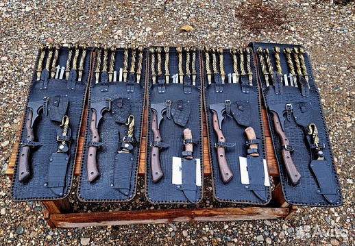 Премиальный набор шампуров в кожаном чехле купить с доставкой Премиальный набор шампуров в кожаном чехле